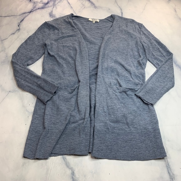 Madewell Heathered Blue Summer Ryder Cardigan - Picture 4 of 8